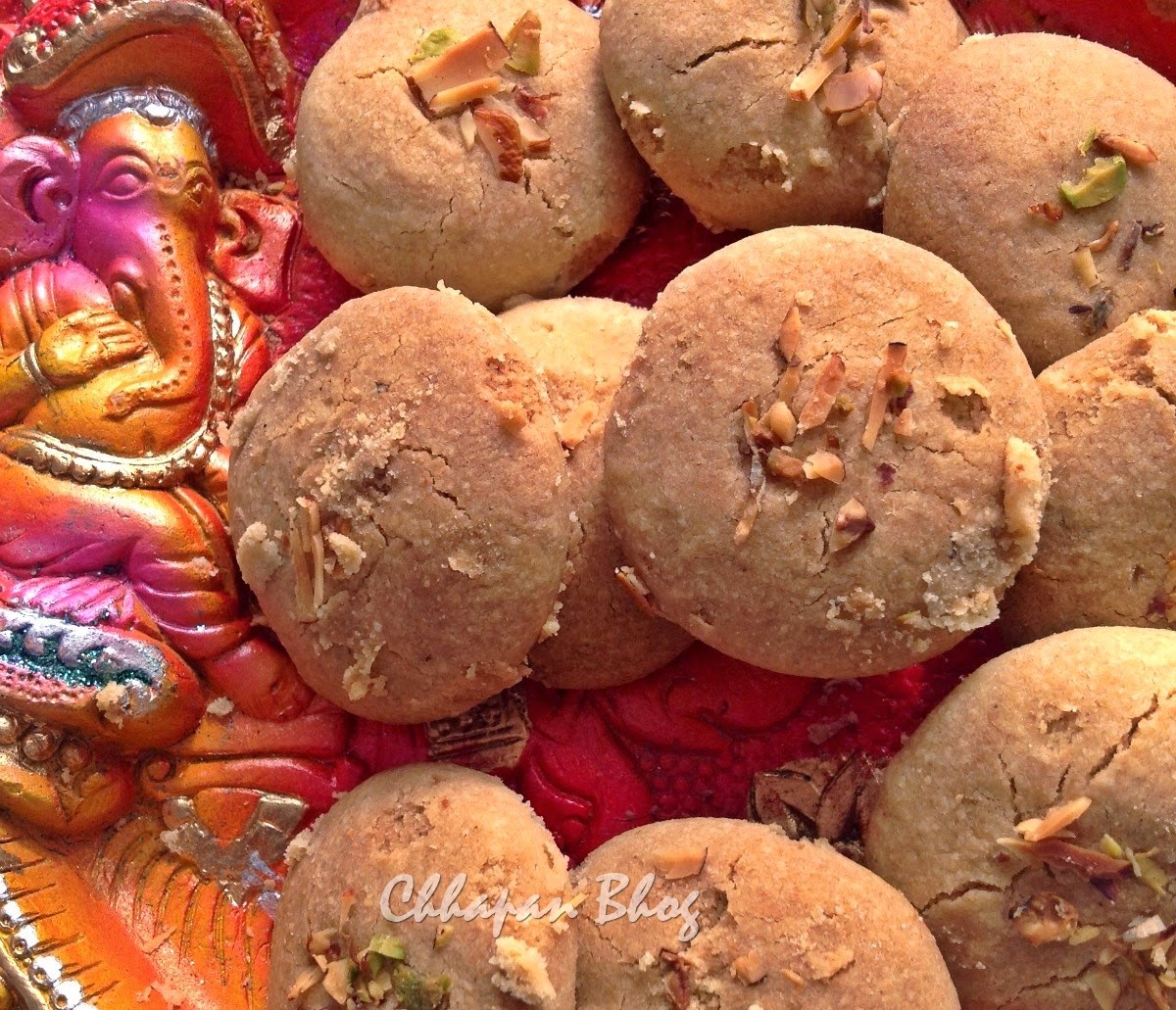 Chhapan Bhog Eggless Whole Wheat Cookies with 3 Basic Ingredient