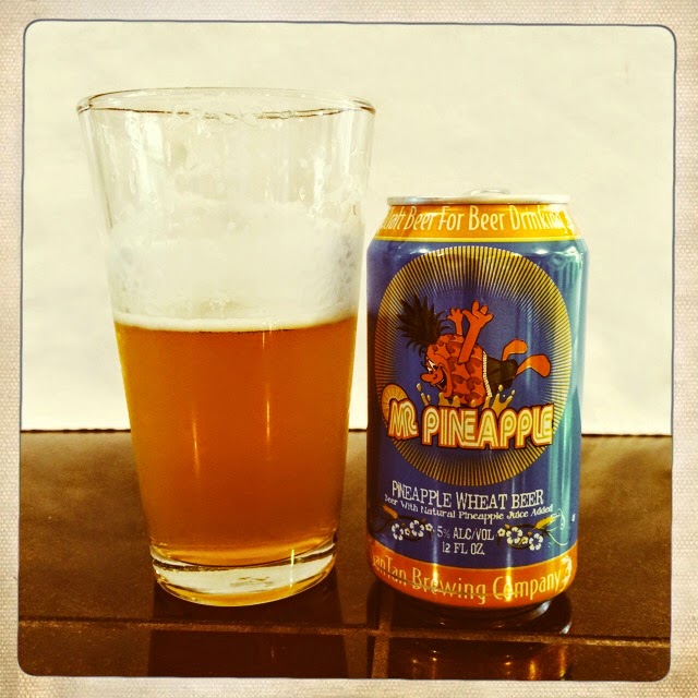 NorCal Beer Blog SanTan Brewing Company Mr. Pineapple Wheat Beer