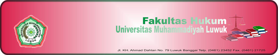 Fak. Hukum Universitas Muhammadiyah Luwuk