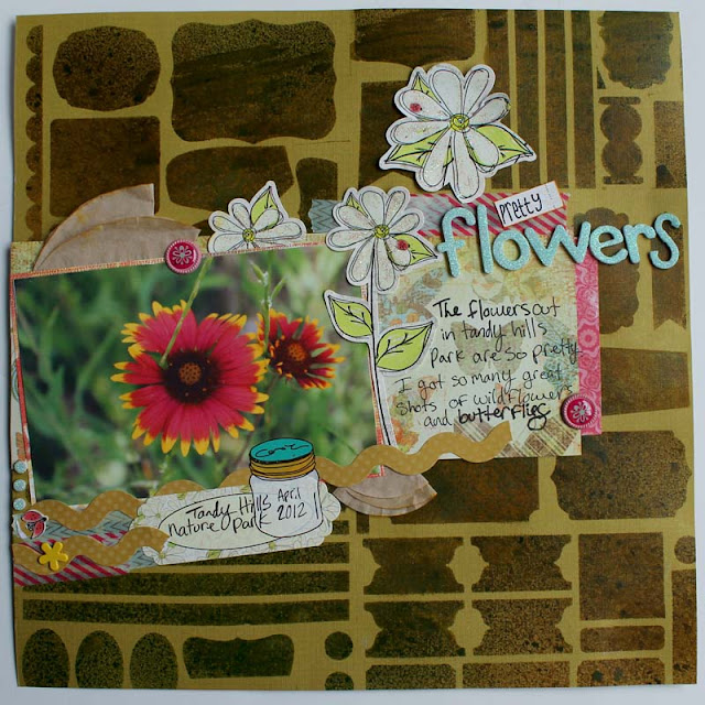 punk projects Scrapbooking DIY Use Sticker Leftovers on your Layouts