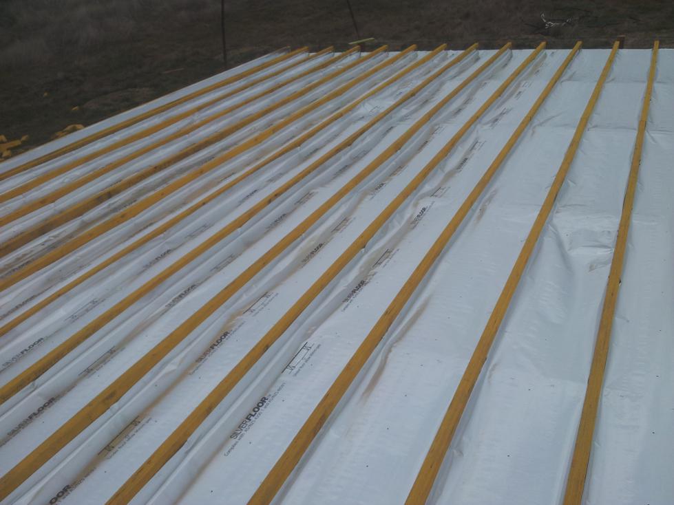 Prudence New Age Shelter Strawbale Abode Subfloor