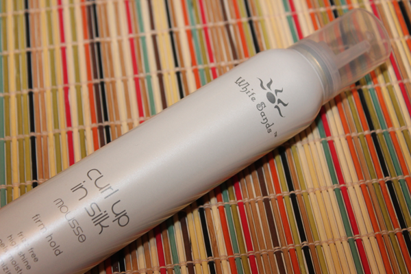 Girls With Curls | White Sands Curl Up In Silk Firm Hold Mousse | Review +  Photos | Awkwardly April