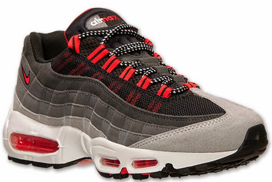 Nike Air Max \u002795 Wolf Grey/Chilling Red-Cool Grey June 2014