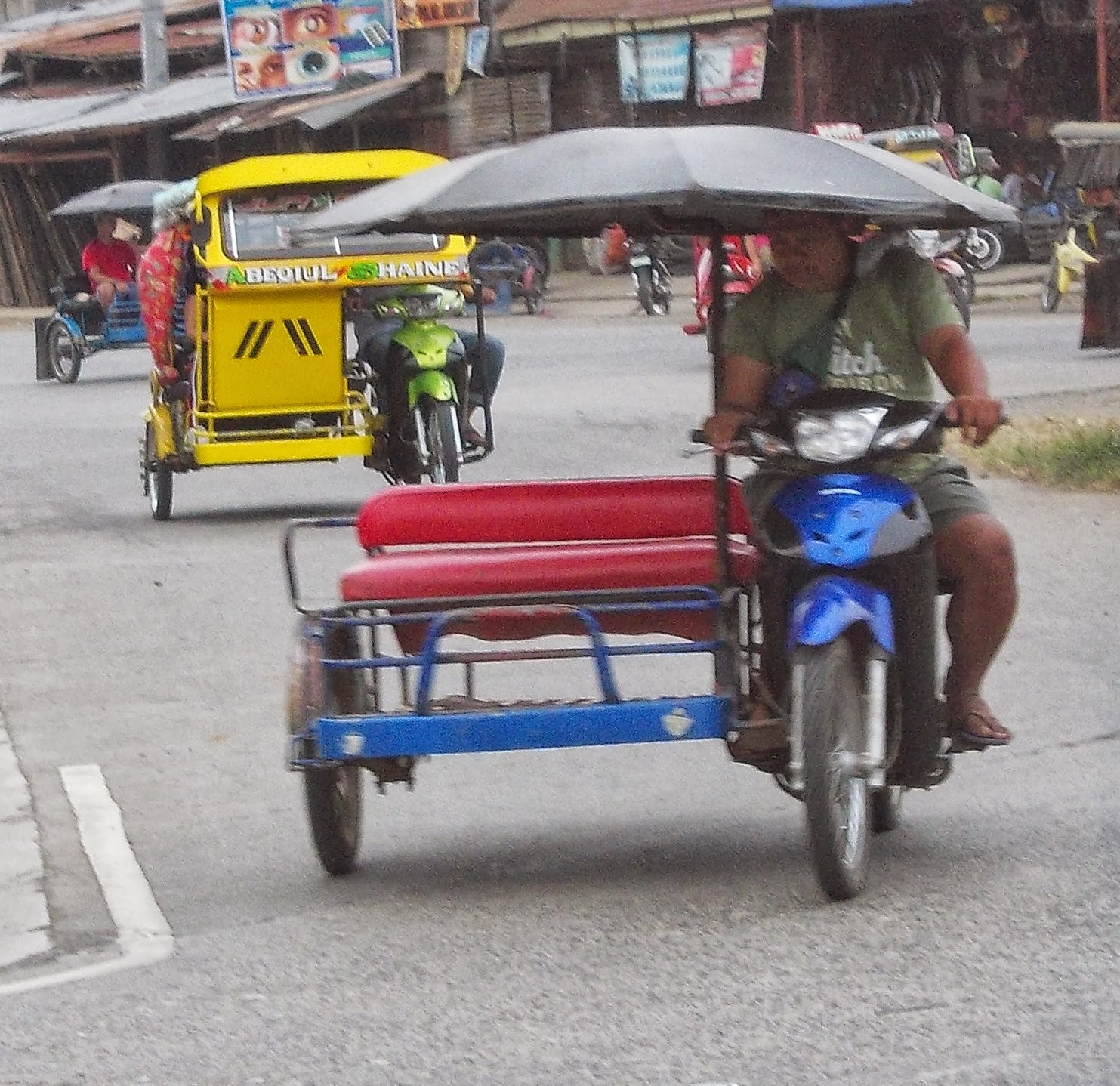 Mindanao Snapshots Davao City Toril tricycles