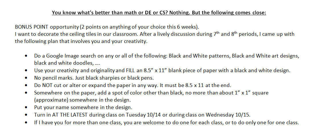 Boring Ceiling Fixed That For You X Math Teacher