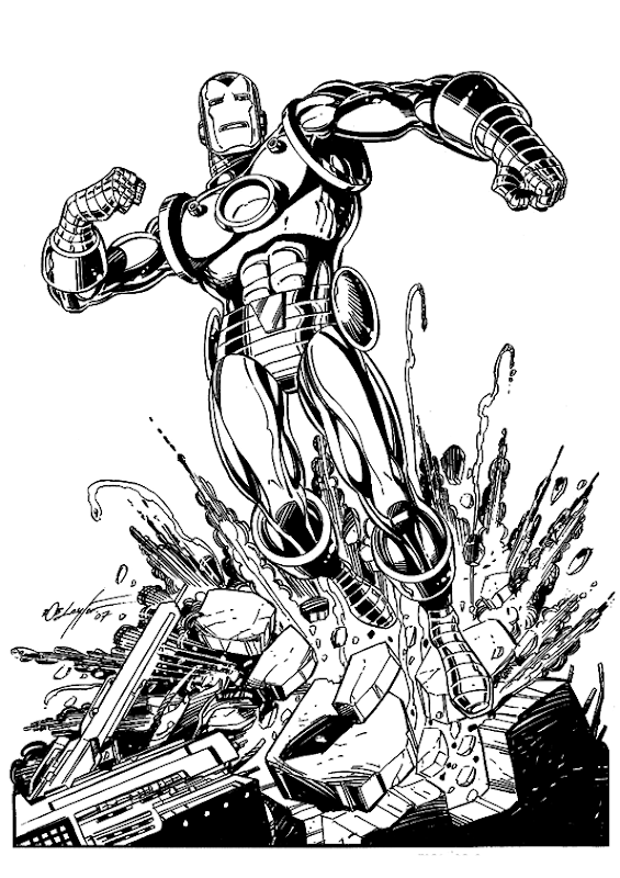 Coloring Pages For Iron Man - Best Coloring Pages Collections