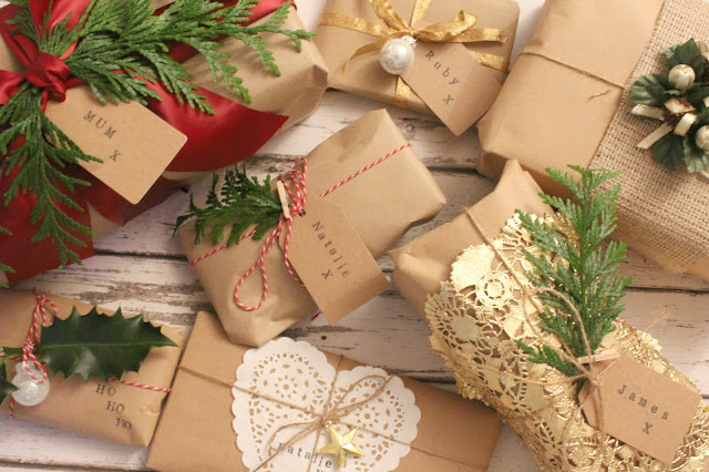 christmas gift wrapping ideas with brown paper sleek chic christmas gift wrapping ideas with brown paper sleek chic