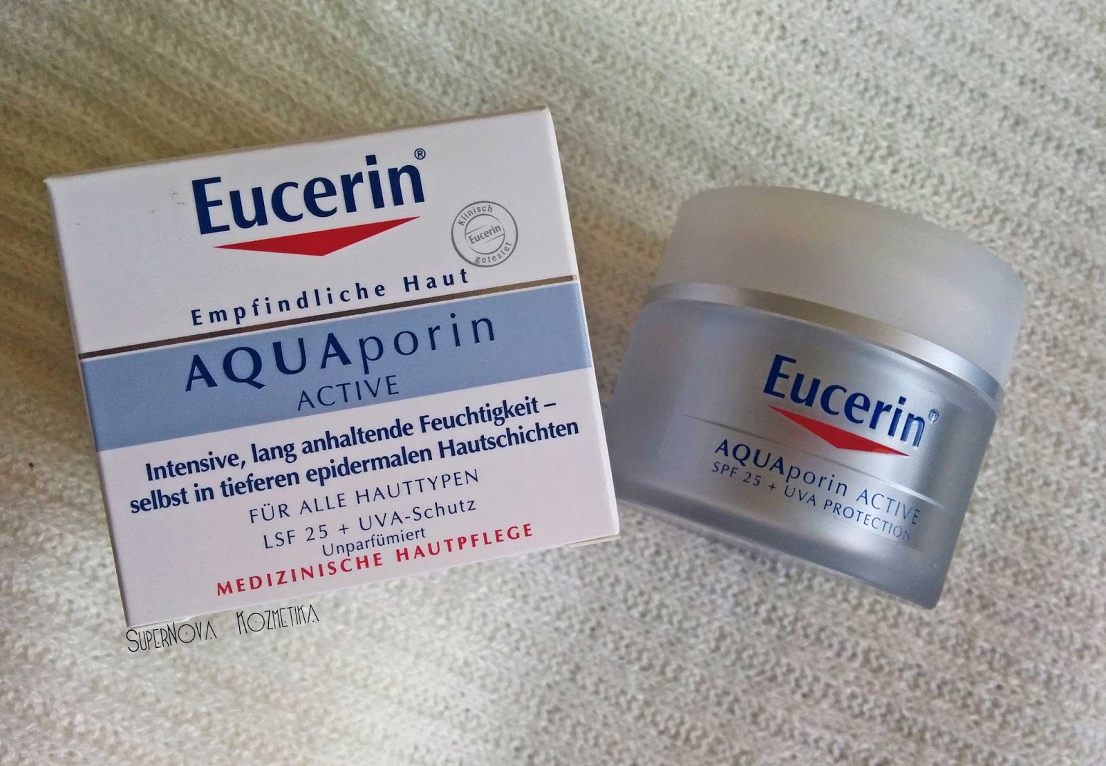 SuperNova Kozmetika Eucerin AQUAporin ACTIVE Day Cream & Eye Cream
