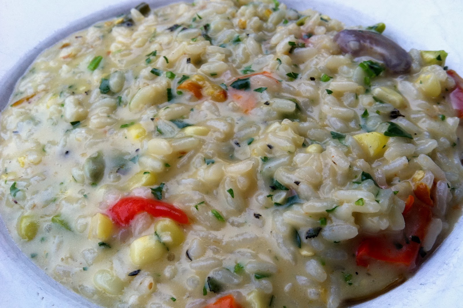 Uptown Girl's Cleveland Park Blog Must Try Eastern Shore Corn Risotto
