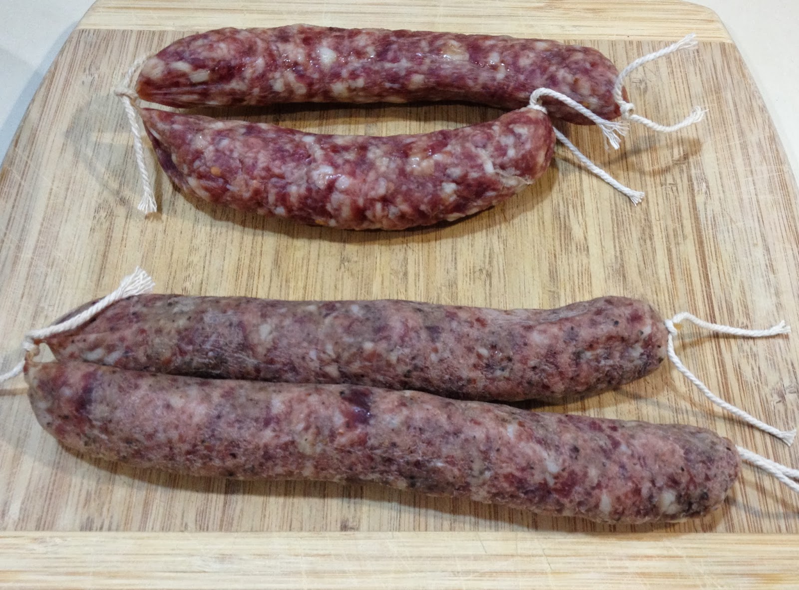 The Boozy Epicure Homemade Soppressata and Saussicon Sec