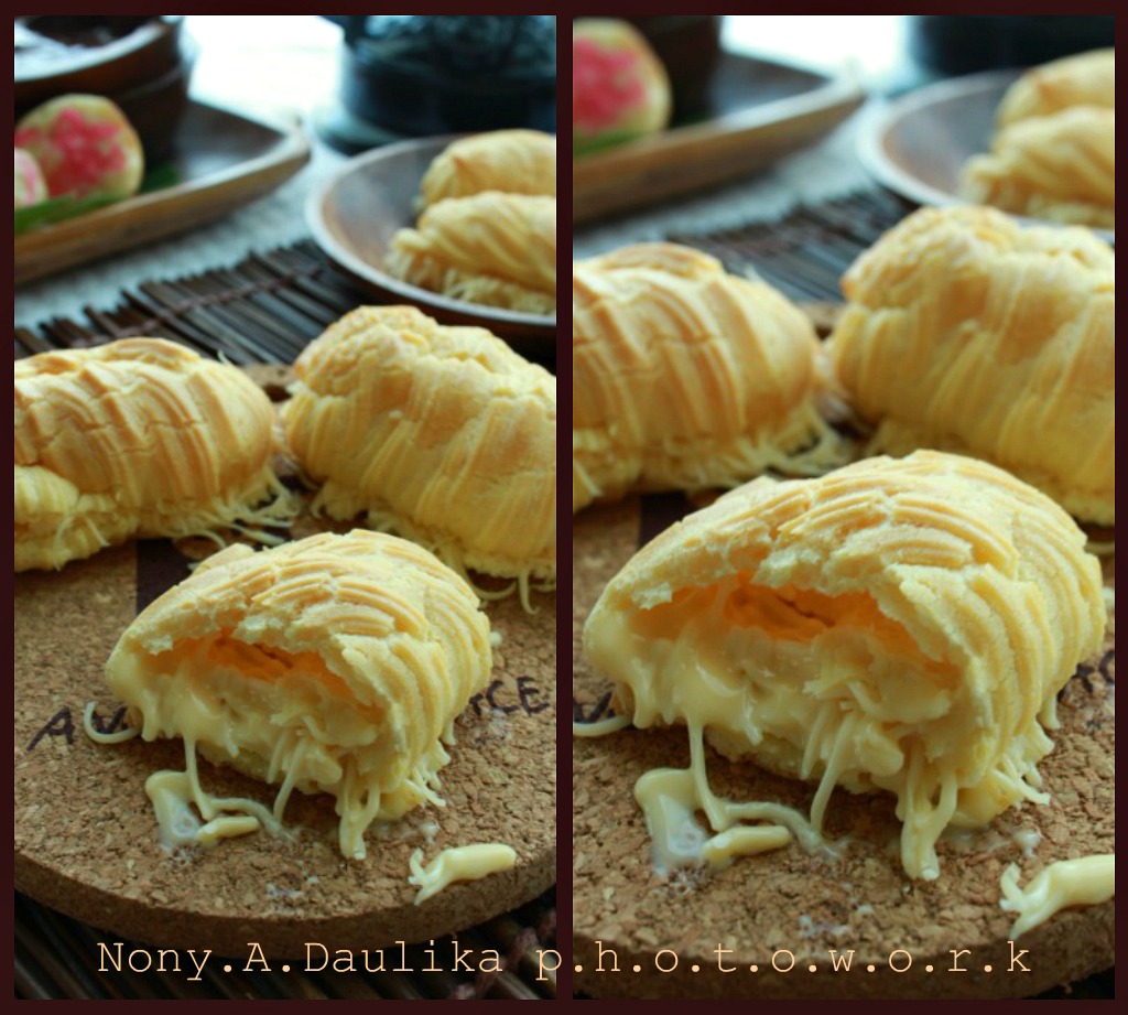 Nony Aska Daulika Blog Soes Vla Keju (Cheese Pastry Cream Choux Pastry)