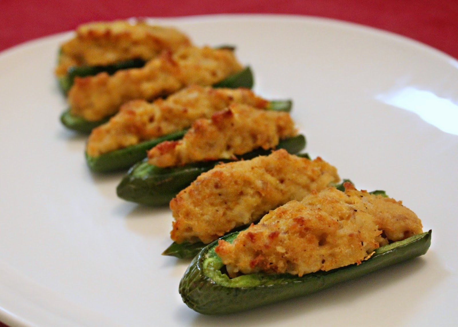 Low Carb Crab Cake Jalapeno Poppers