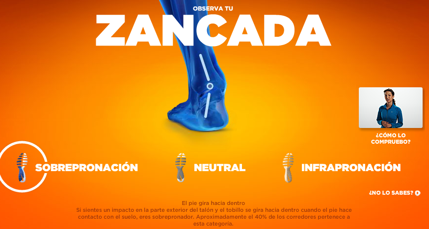 zapatillas pronador severo