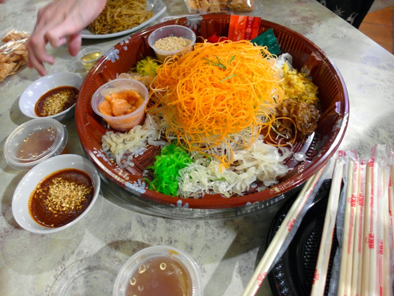 Chinatown Food Street Supper Reunion Event 2015 Yu Sheng Lohei Lunarrive Blog