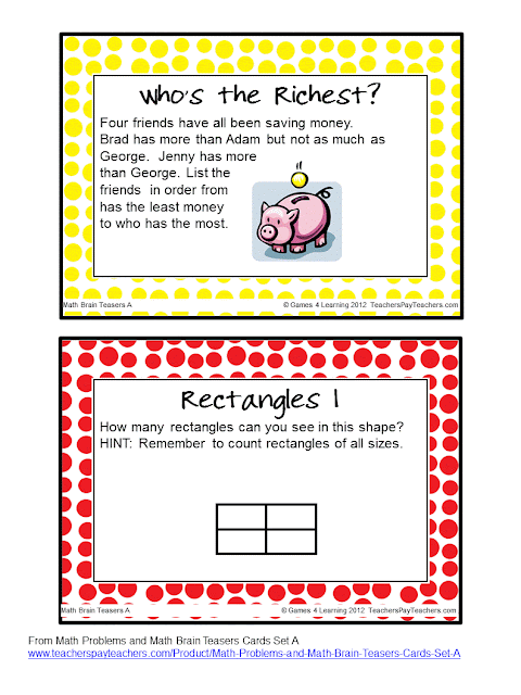 Fun Games 4 Learning: Tease Their Brains Again!