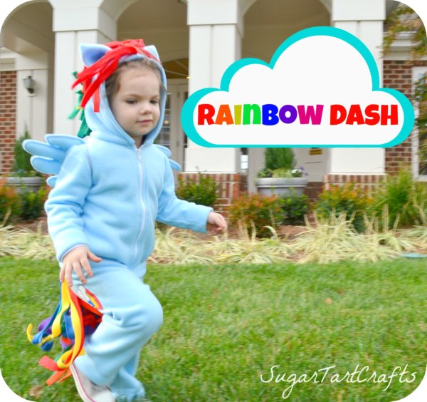 Rainbow Dash Costume - Stitch and Pink