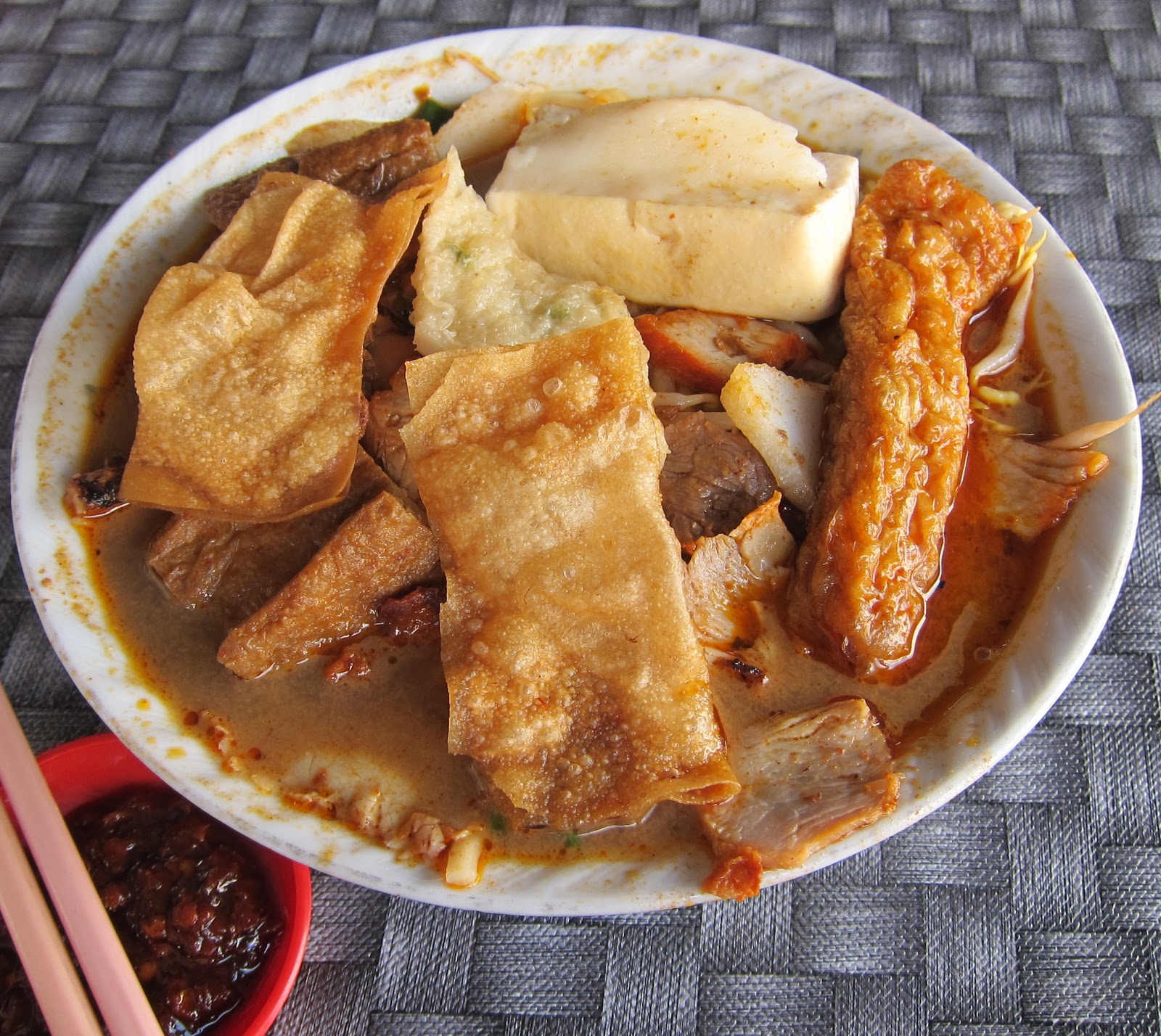 Curry Laksa Gerai Makan Botak in Kluang, Johor Johor Kaki Travels