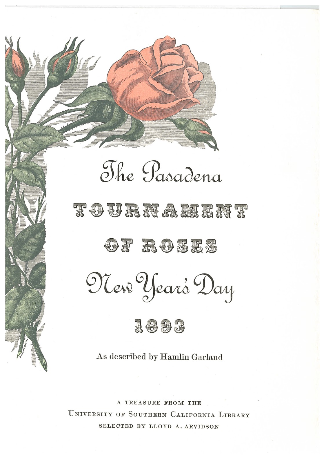 California Historical Society Pasadena Tournament of Roses