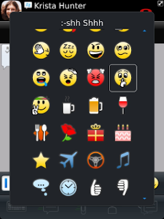 BlackBerry Messenger v.7.0.1.23 New Smiley