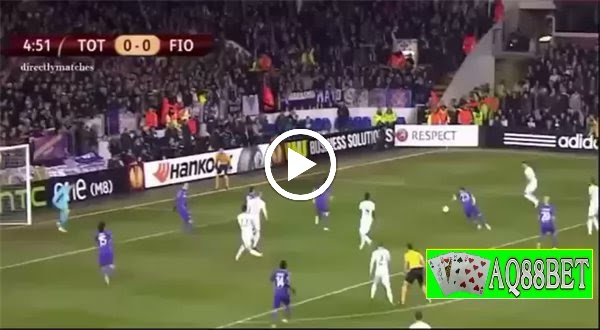 Highlights Pertandingan Tottenham Hotspur 1-1 Fiorentina 20/02/15