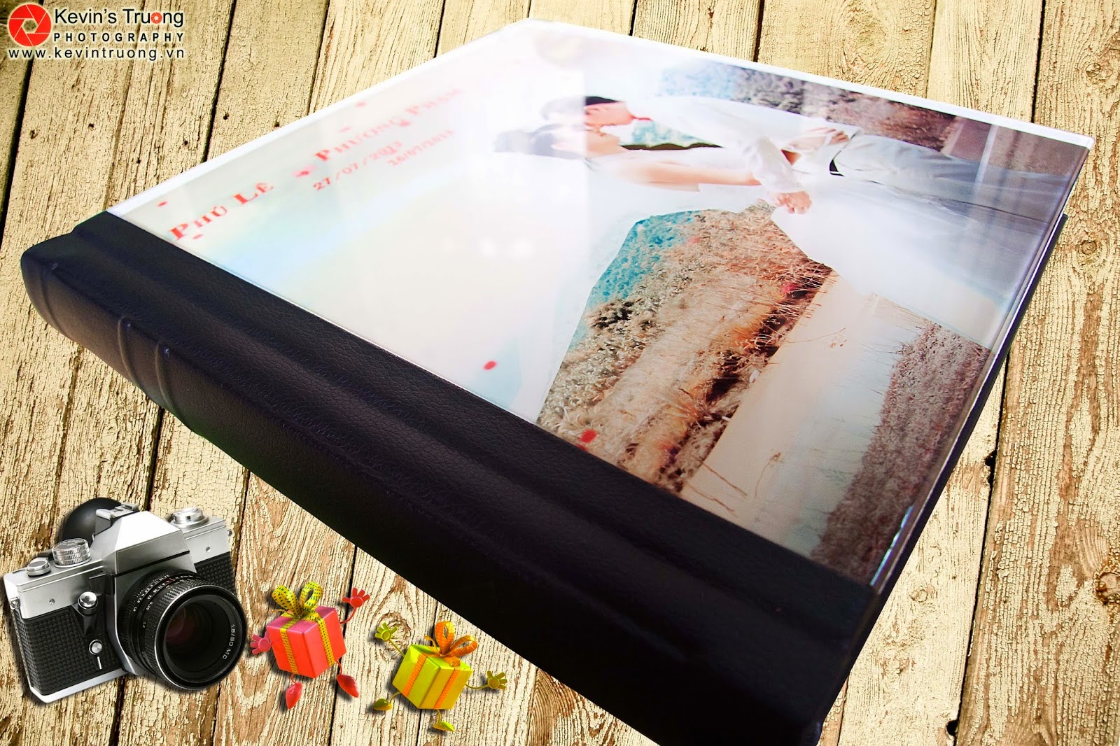 Gia Công-In Album Cát Kim Tuyến-Album 3D,Photobook,Ép gỗ các loại - 9