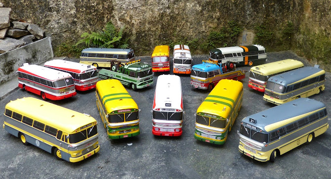 Miniaturas do ônibus Cermava 3ª e ultima edição