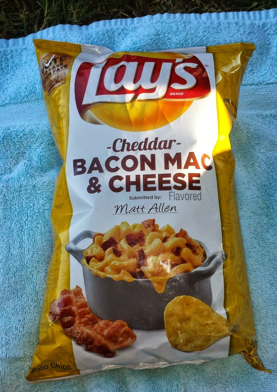The Chip Report Lay's USA Cheddar Bacon Mac & Cheese