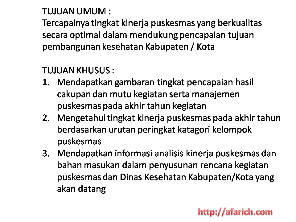 Elearning Managemen Kesehatan Masyarakat Elearning Mp1 Penilaian Kinerja Puskesmas