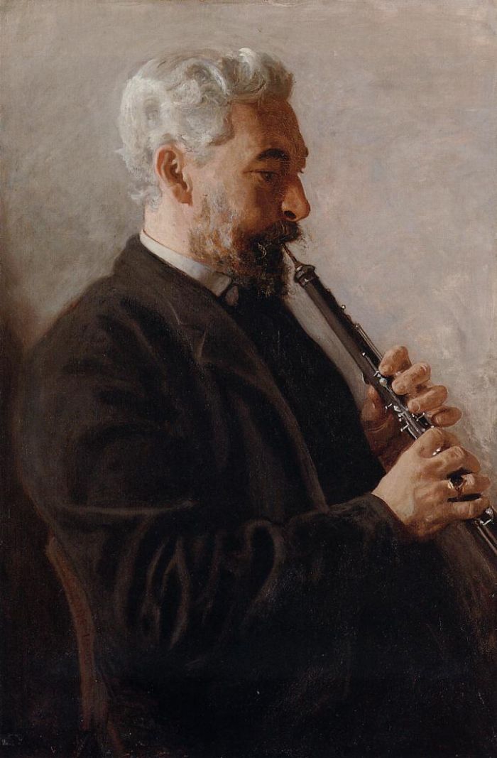 TICMUSart The Oboe Player aka Portrait of Benjamin Sharp Thomas