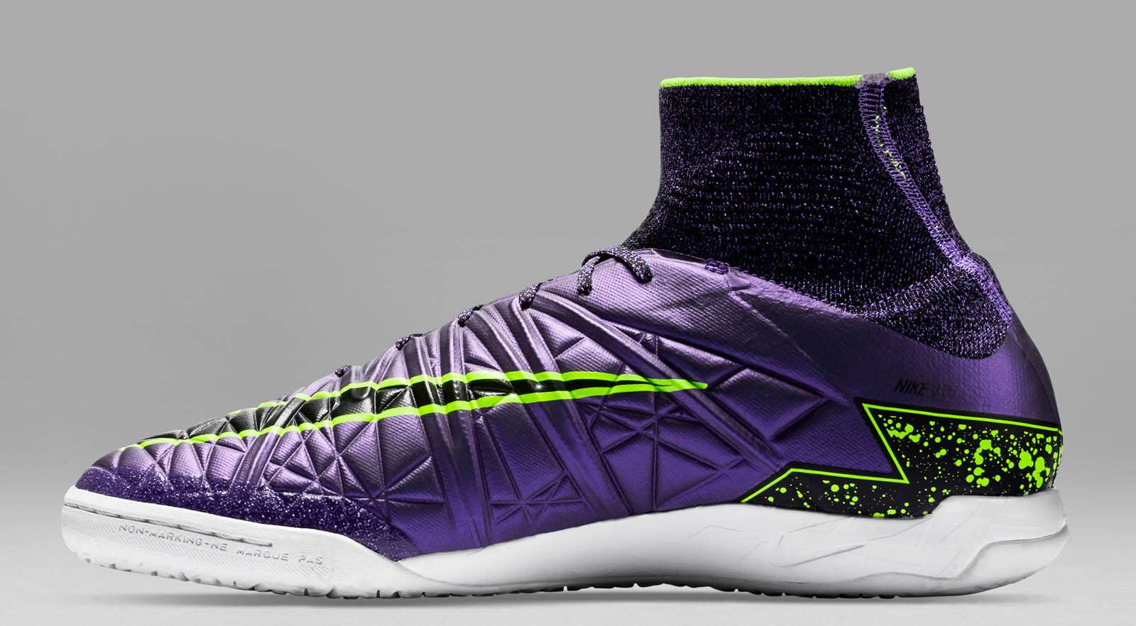Purple Hypervenom X Indoor Soccer Shoes Purple Hypervenom Indoor