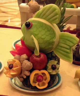 fotos de Decoração de Frutas