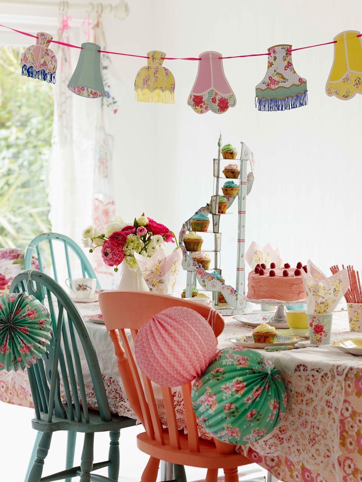 Selina Lake Spring Summer Party Talking Tables Style!