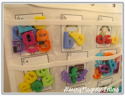 Storing Magnetic Letters