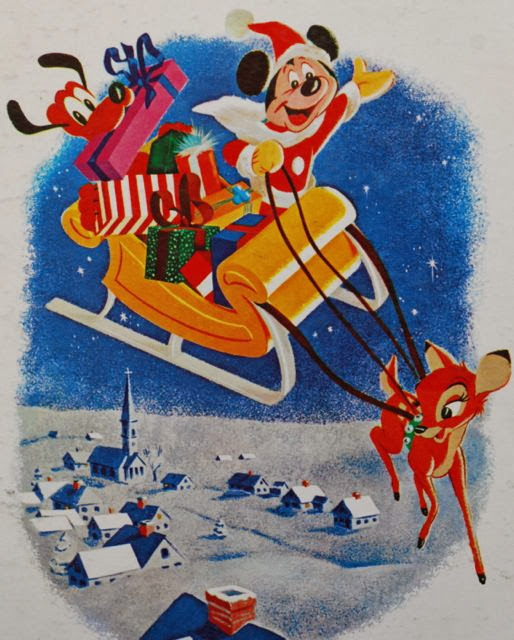 DISNEY Favorite Songs of Christmas Disneyland Vinyl Record 
