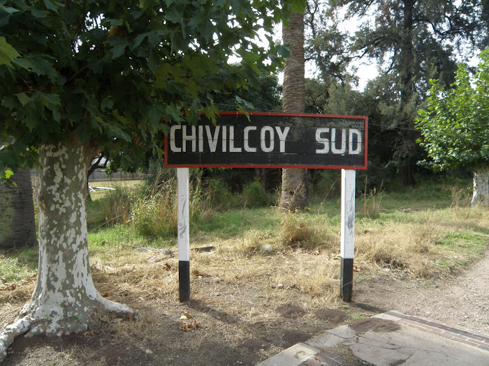Por la estaciòn de Trenes de Chivilcoy