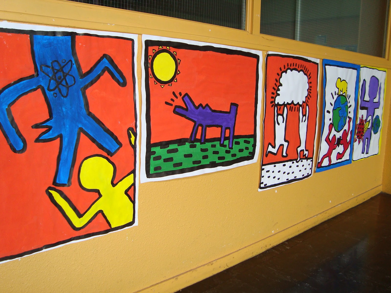 a faithful attempt Keith HaringStyle Social Issue Poster