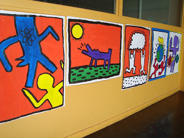 a faithful attempt Keith HaringStyle Social Issue Poster