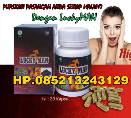 LuckyMAN - Kapsul Herbal untuk Stamina Pria