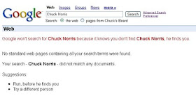 where is chuck norris 8 Rahasia Google Yang Banyak Orang Belum Tau