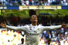 Real Menang Besar, Ronaldo Ledak Lima Gol, info sukan, bola sepak, real madrid, Cristiano ronaldo, 