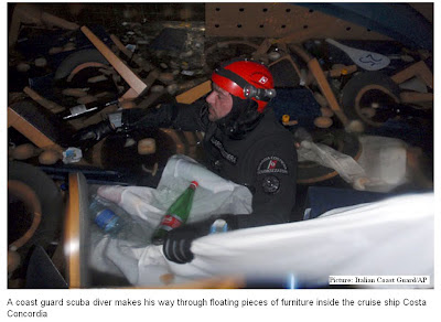 Divers resume search of costa concordia
