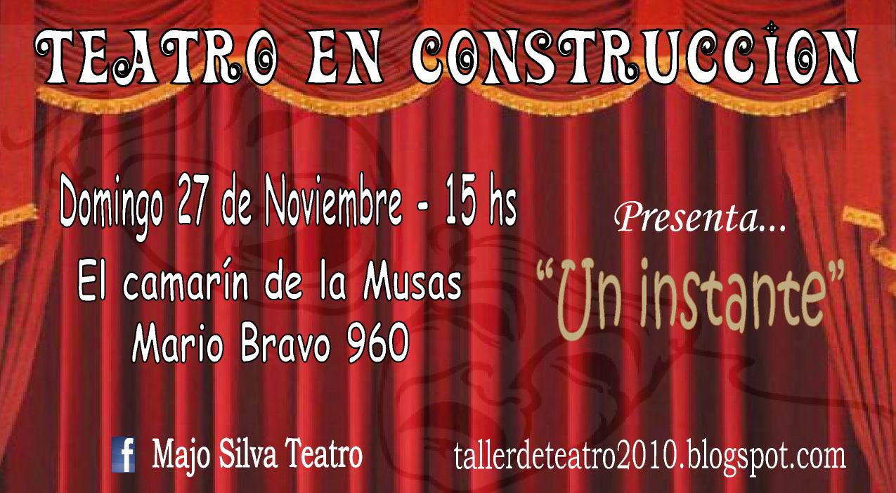 Funciones en el Camarín de las Musas