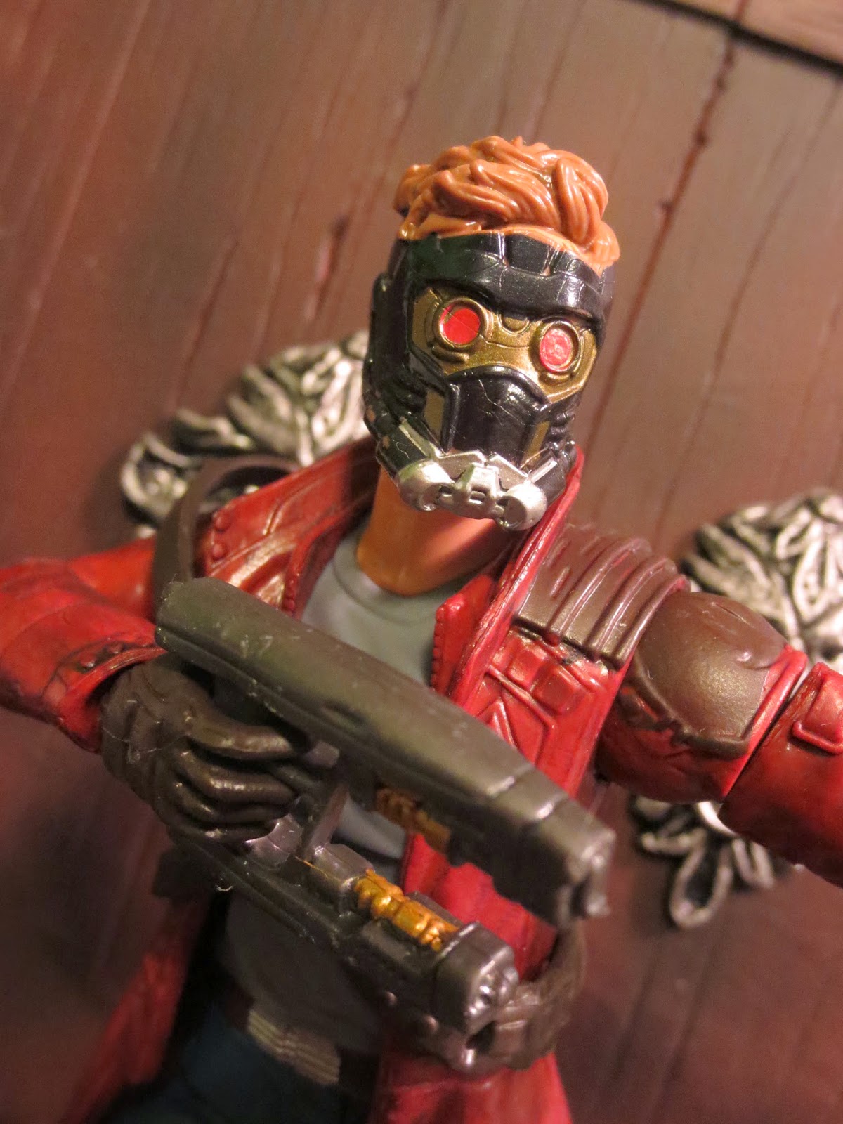 Star Lord-Guardians of the Galaxy Marvel Legends Infinite w/BAF Groot Arm Hasbro