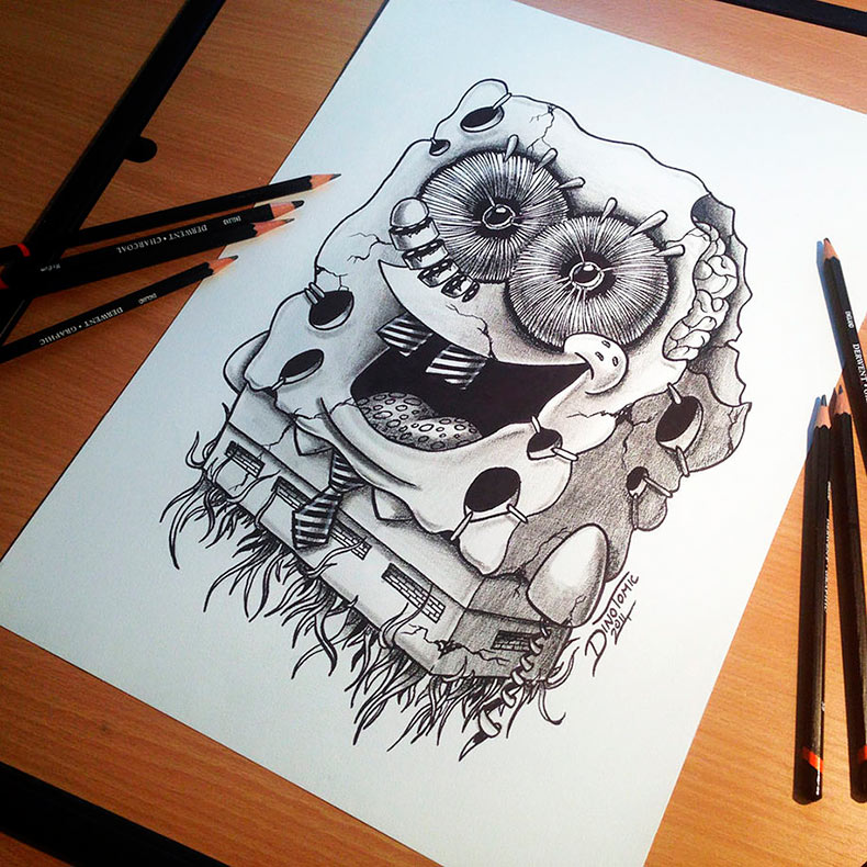 Detallados y realistas dibujos a lápiz por Dino Tomic - POP-PICTURE