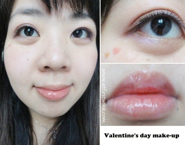 Valentine's day makeup