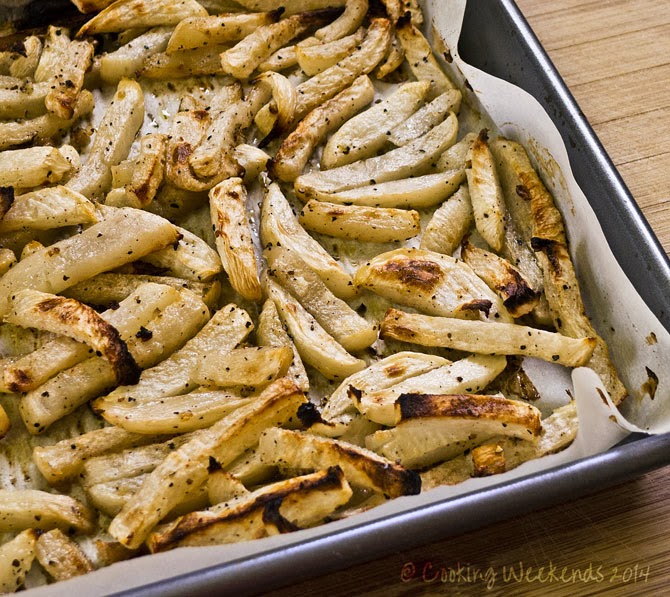 Cooking Weekends Garlic Roasted Turnips