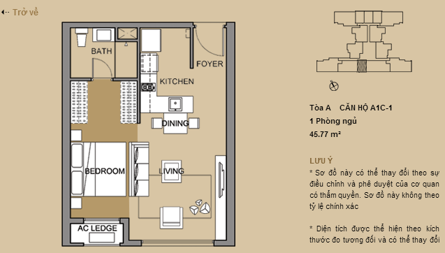 Căn hộ A1C1 can ho A1C1