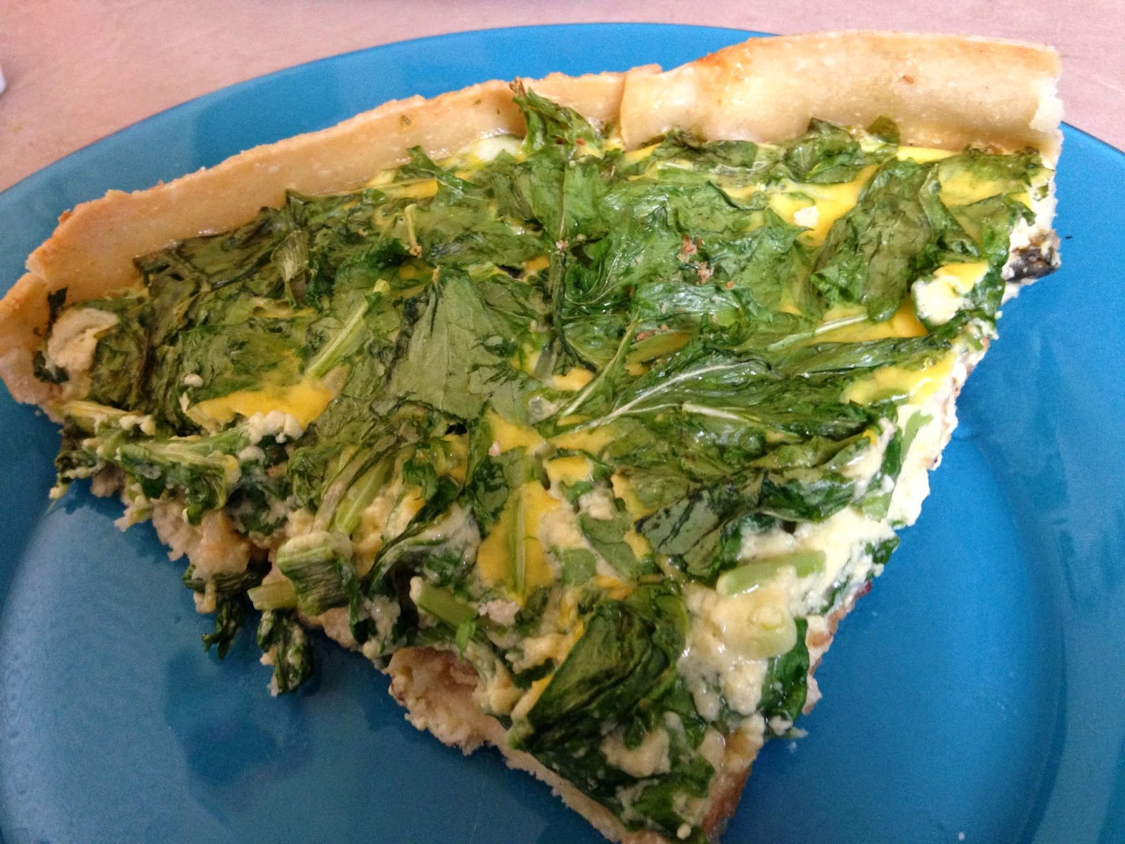 She Likes Bento On a Budget Turnip Top Quiche