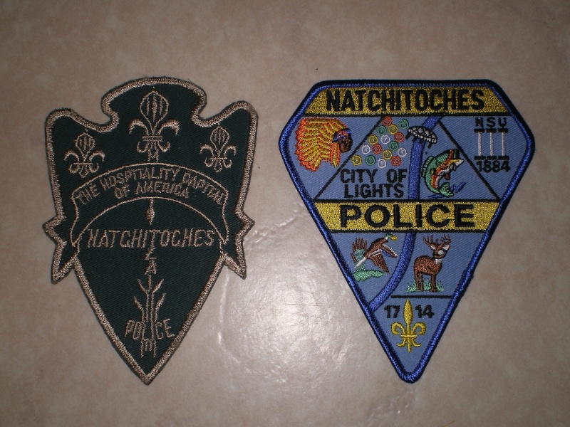 Louisiana Police Patches Collector My Police Dept patch collection