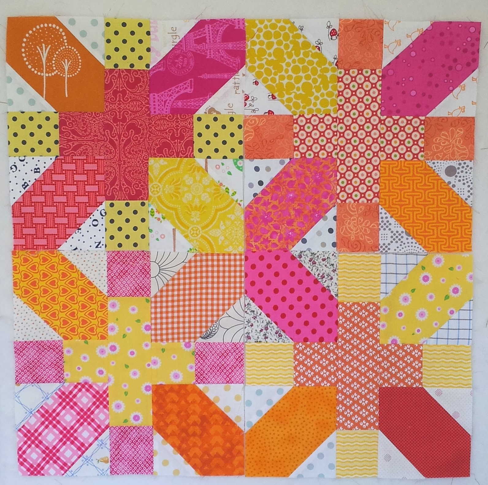 Curlyque Sue Japanese x & + Block Tutorial